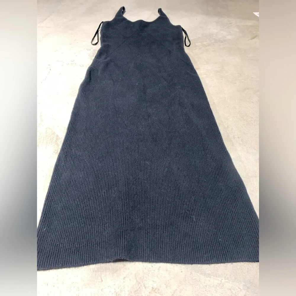 Abercrombie & fitch knit long black dress LT large tall